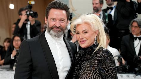 hugh jackman z żoną.